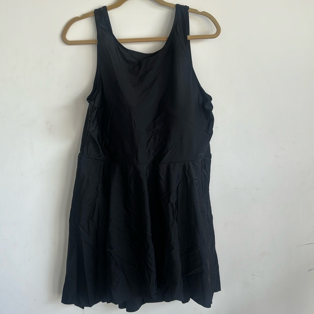 Torrid black dress swimsuit, size 3 brand new never worn no tag